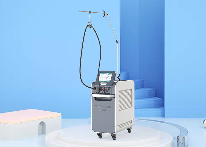 Γκρίζα υπέρ 3680 Watt Alexandrite Gentlelase συσκευών αφαίρεσης τρίχας λέιζερ χρώματος 755nm