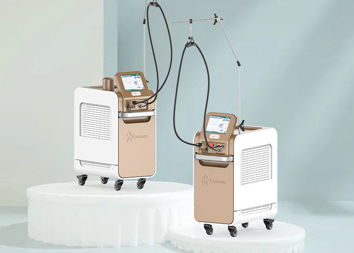 Δύο IGBT GENTLE YAG το υπέρ λέιζερ 1064 μήκους κύματος NM αφαίρεσης τρίχας παλλόταν πολύ το ND Yag