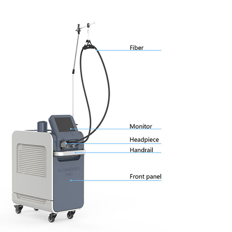 Θεραπεία Εξάλειψης τρίχας ήπια Max Pro Laser DCD Διάρκεια παλμού 10-60ms