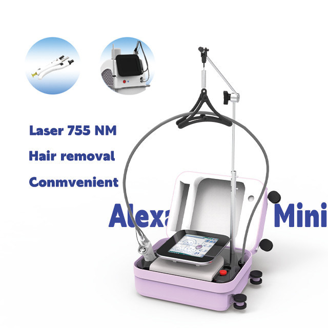 755nm Αλεξανδρίτης Mini Δίοδος Laser με Έξυπνη Οθόνη Αφής για Εύκολη Λειτουργία στη Βιομηχανία Ομορφιάς